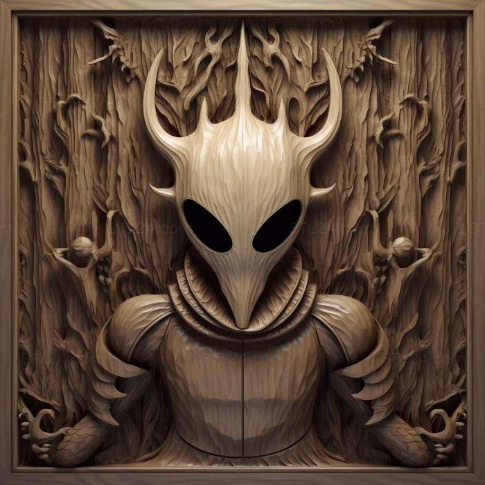 Games (Hollow Knight 4, GAMES_37504) 3D models for cnc